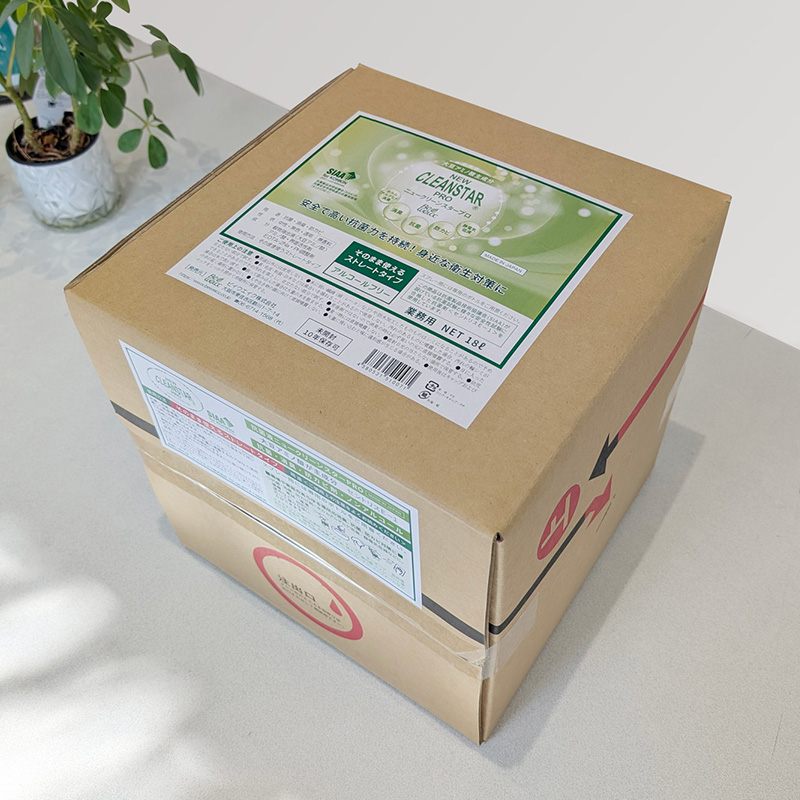 除菌・消臭・抗菌液ニュークリーンスターPRO18L ソフトボトル 業務用